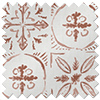 Moroccan Tiles, Terracotta - Twist&Fit Roller Blind